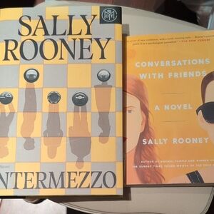 Two Sally Rooney Books - Intermezzo And Conversations With Friends
